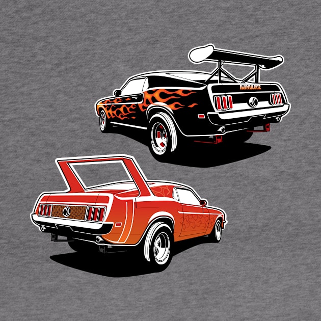 Winged Mustangs by smevtees